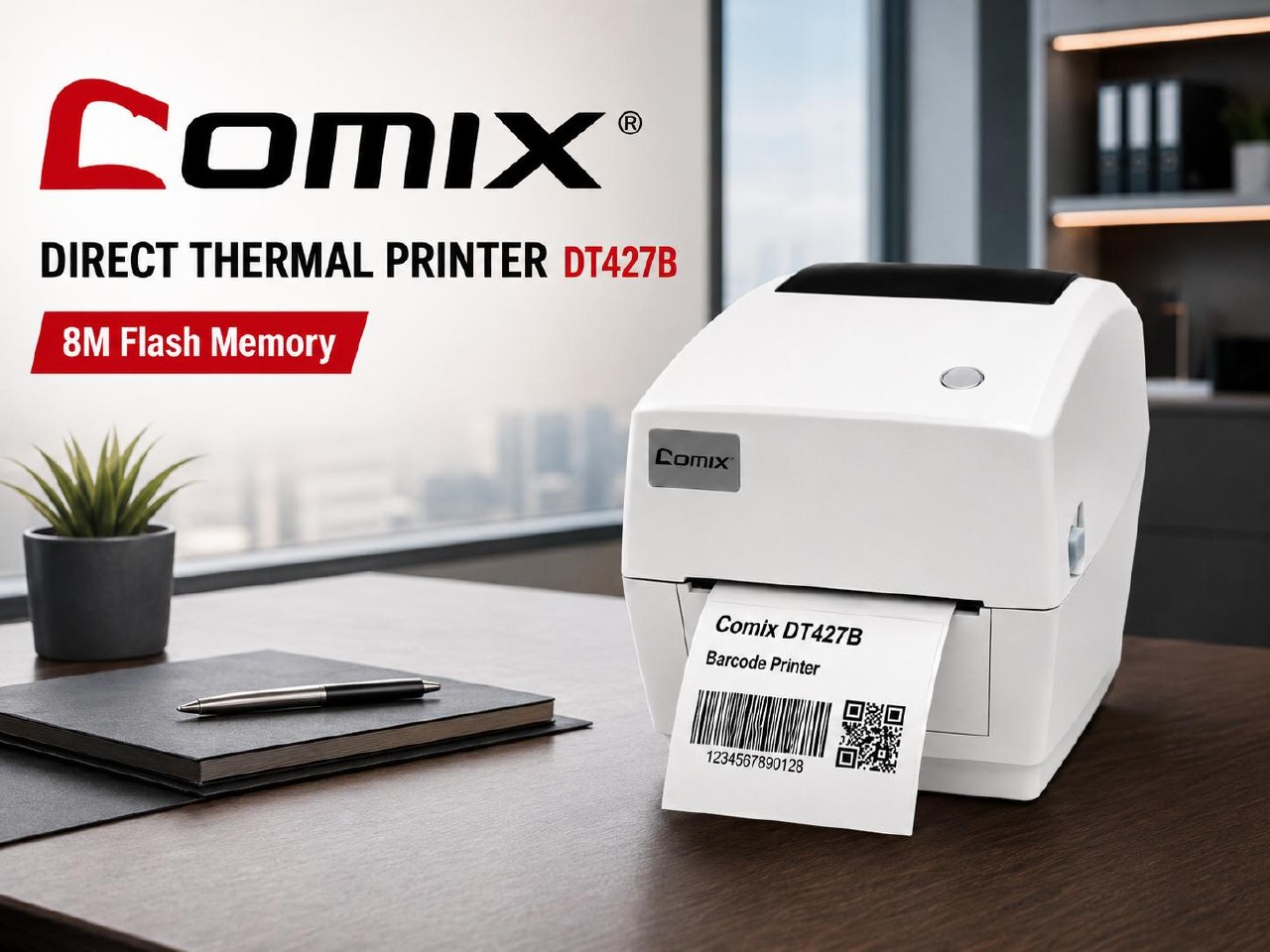 BARCODE PRINTER MACHINE DT472B