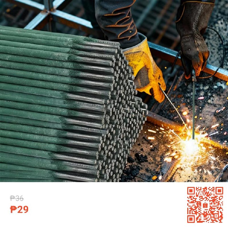 10/50/100PCS welding electrodes Green welding rods Bulk welding electrodes Welding rods for metal Ge at 14% off! ₱29 only.