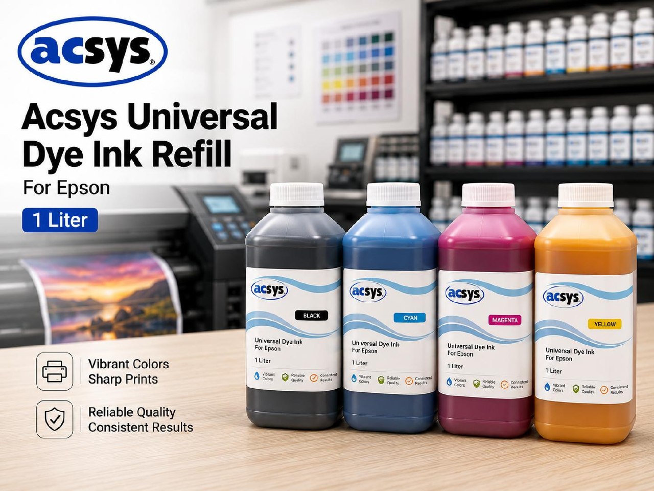 ACSYS BULK INK 1 LITER